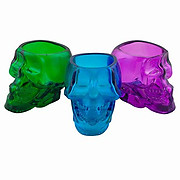 Skull Shot Glasses Colored