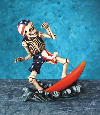 Skeleton Surf Guy
