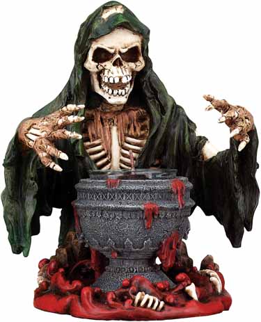 Reaper Casting Spell Candleholder
