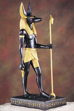 Anubis 15 inch Solid Statue RARE