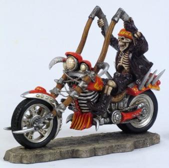 Grim Motorcycle Flamer