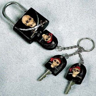 Pirate Skull Locks-Sold Out