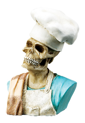 Chefs Skull-Rare, Hard To Find Last One!