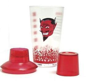 Red Devil Cocktail Shaker-Now A Rare Collectible