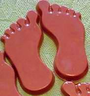 Chocolate Mini Feet
