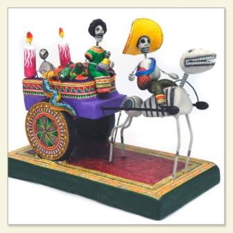 Day of the Dead Death Cart