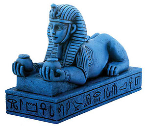 Blue Sphinx Paperweight