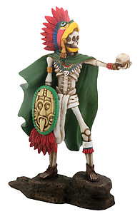 Day of The Dead Aztec Eagle Warrior