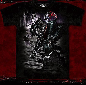 Grim Reaper Death T Shirt