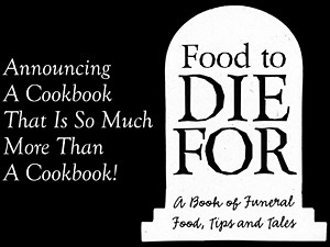 Food To Die For Cookbook-Autographed-Discontinued