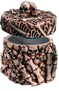 Stacked Skulls Container