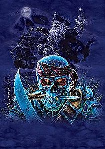 Zombied Pirates T Shirt