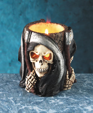 Reaper Candle Holder