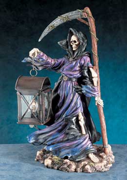 Grim Reaper Lamp-Rare No Longer Made
