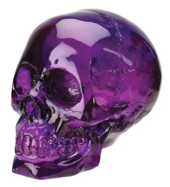 Purple Mini Skull