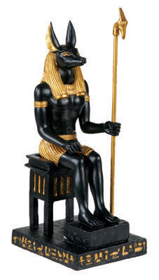 Anubis Sitting Down Statue