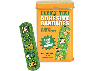 Tiki Bandages- Rare! Sold Out!