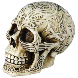 Celtic Skull Paperweight
