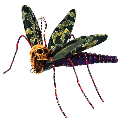 Day of the Dead Dragonfly-Sold Out