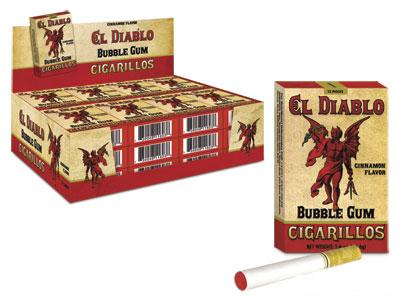 El Diablo Bubble Gum Cigarettes