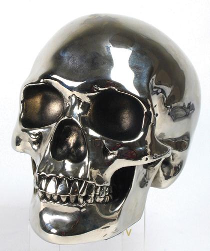 Nickelplated Skull-Sold Out