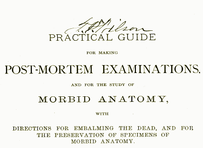 Rare Book On Post Mortem Exams and Embalming On CD