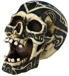 Tribal Skull Paperweight