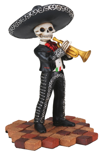 Day of The Dead Mariachi Trumpeter