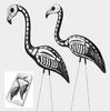 Skel A Mingo-Skeleton Flamingos