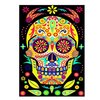 Day Of The Dead Skull Card