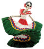 Day of the Dead Dancer-Green