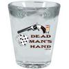Dead Man's Hand Shot Glass